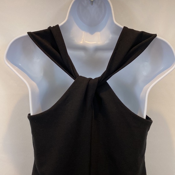 Banana Republic Bodycon sleeveless Little Black Dress in size SP PS Petite Small - Picture 7 of 11